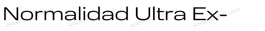 Normalidad Ultra Ex字体转换 Normalidad Ultra Ex字体转换